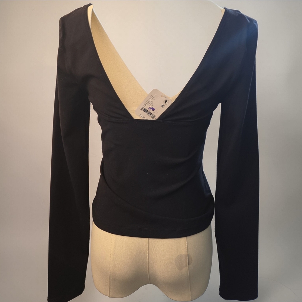 Free People Intimately Black Women's Top Size M - Picture 5 of 5